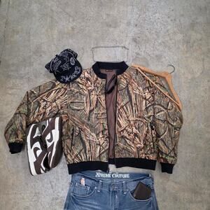 Reversible Mossy Oak Camo Jacket
